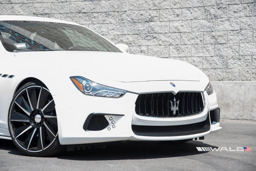 Детали экстерьера Maserati Ghibli Black Bison by Wald 2018 года  (фото 14 из 24)